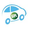 Voiture GPL bleue